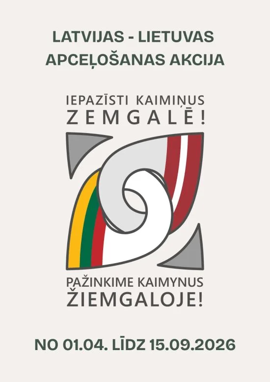 Bauskā bez maksas: “Iepazīsti kaimiņus Zemgalē!”