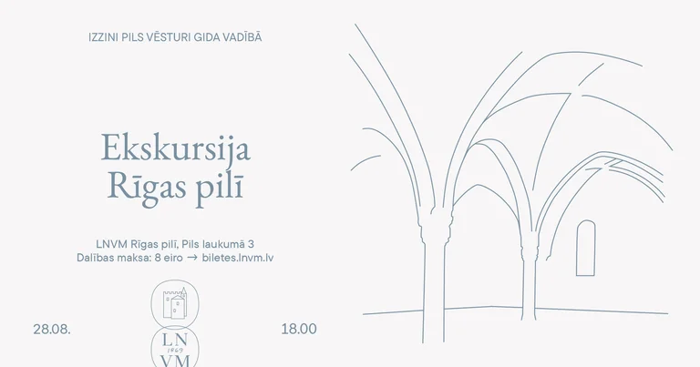 Ekskursija Rīgas pilī 28. augustā vedīs līdz Svina tornim