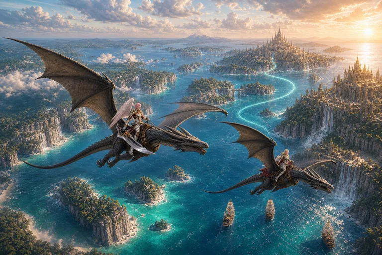 Lineage2AI MI MMORPG projekta vizualizācija 3